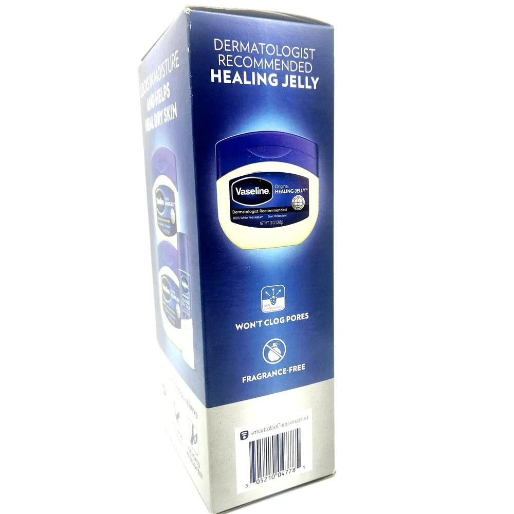 Vaseline Original‎ Healing Jelly 2 Pack 26oz + Balm Stick 1.4oz Skin Care Set